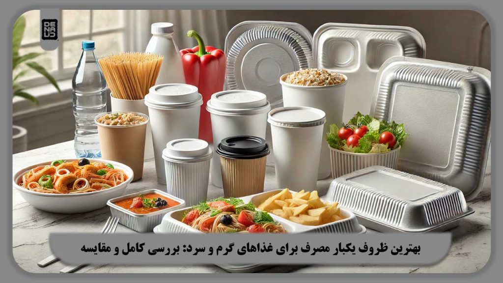 بهترین ظروف یکبار مصرف برای غذاهای گرم و سرد: بررسی کامل و مقایسه