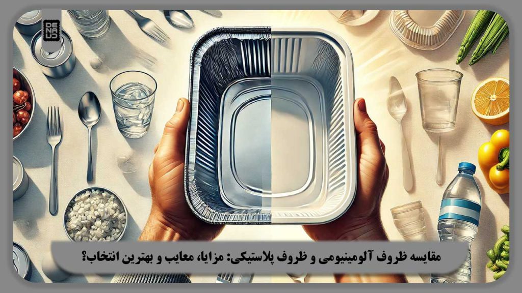مقایسه ظروف آلومینیومی و ظروف پلاستیکی به شکل کامل: مزایا، معایب و بهترین انتخاب؟