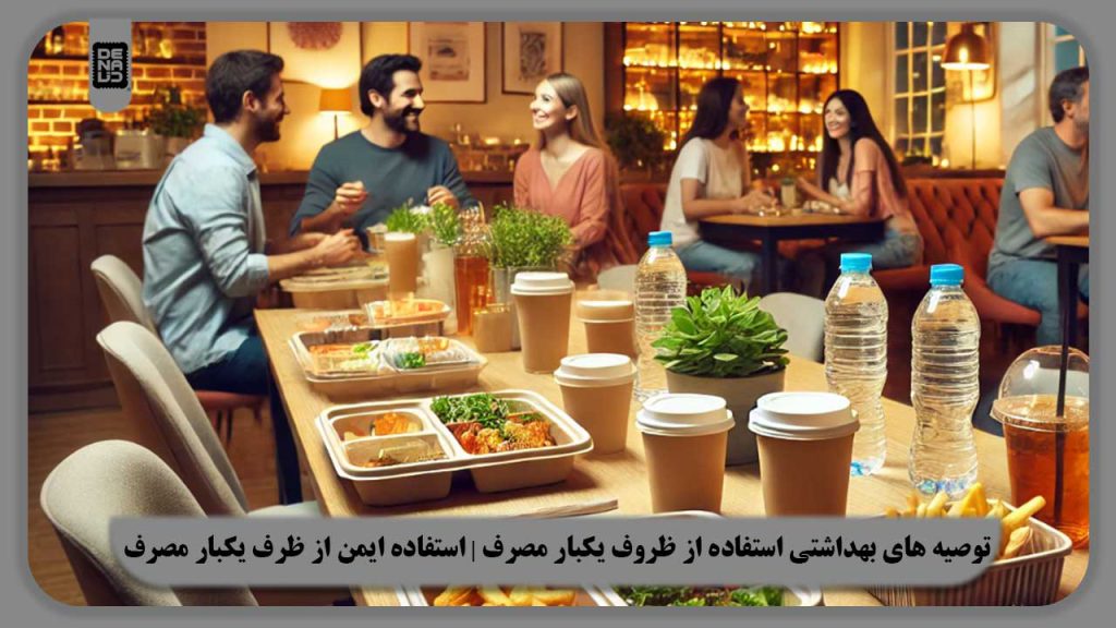 توصیه های بهداشتی استفاده از ظروف یکبار مصرف | استفاده ایمن از ظروف یکبار مصرف
