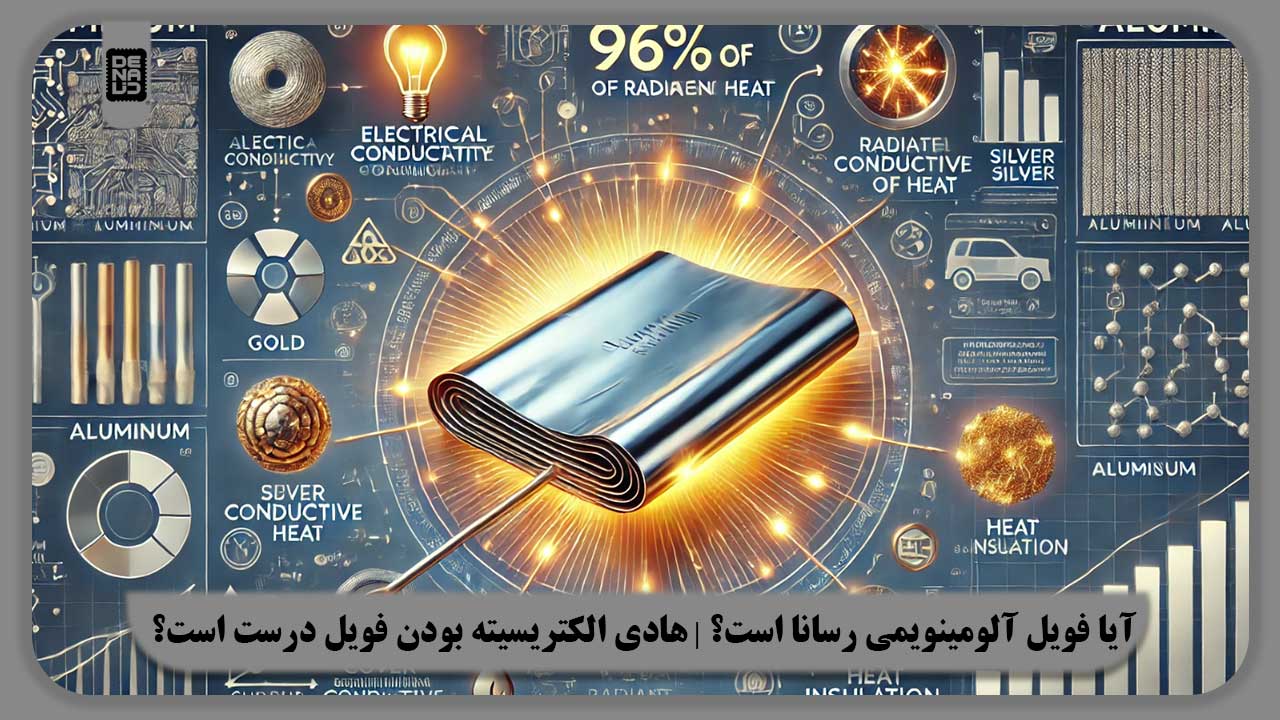 آیا فویل آلومینویمی رسانا است؟ | هادی الکتریسیته بودن فویل درست است؟