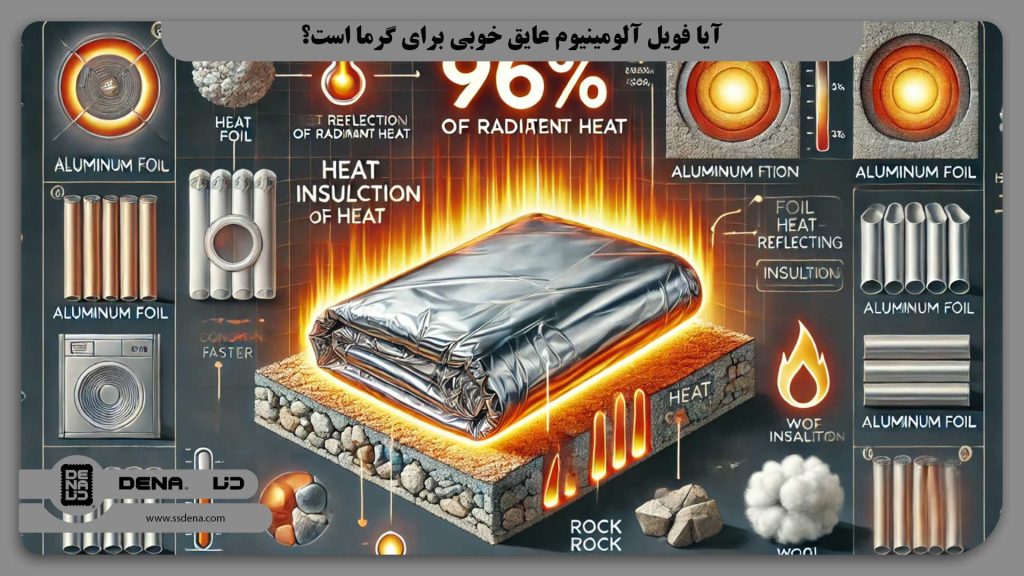 آیا فویل آلومینیوم عایق خوبی برای گرما است؟