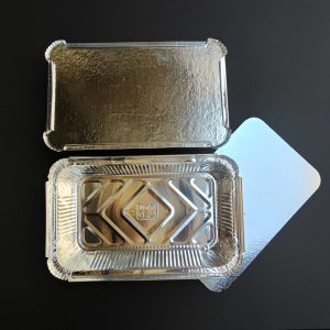 ظرف یکبار مصرف آلومینیومی کبابی کوچک تصویر 6